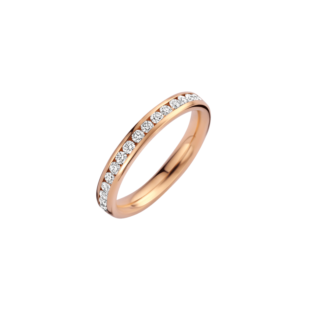 Schaap en Citroen Diamonds ring roodgoud met diamant - #1 Schaap en Citroen Diamonds ring roodgoud met diamant - #1