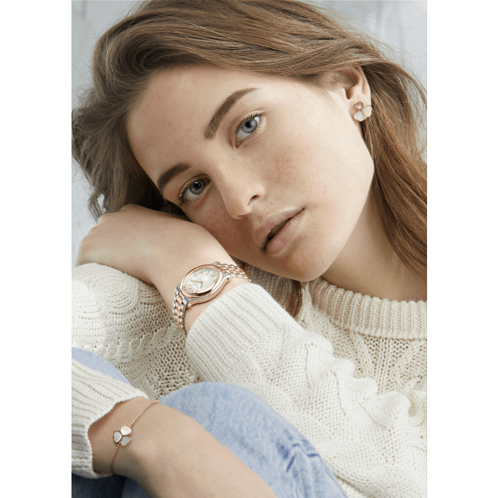 Chopard Happy Diamonds Happy Hearts armband roodgoud met diamant - 85A083-5031 - #6 Chopard Happy Diamonds Happy Hearts armband roodgoud met diamant - 85A083-5031 - #6
