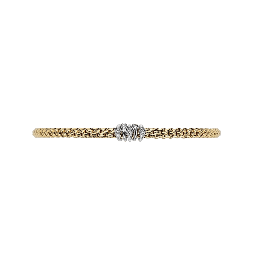FOPE Prima armband geelgoud met diamant - 74608BX_BB_G_XBX_00M - #2 FOPE Prima armband geelgoud met diamant - 74608BX_BB_G_XBX_00M - #2