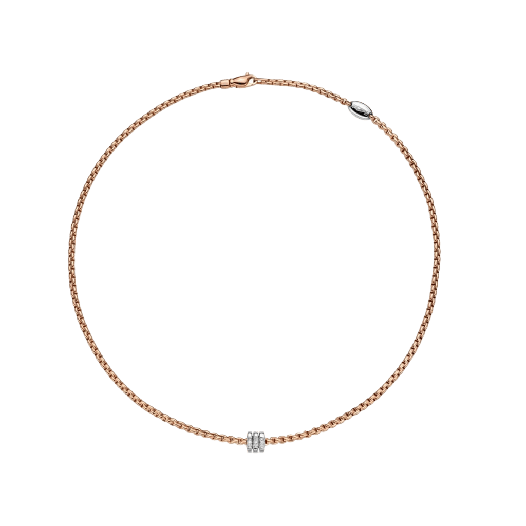 FOPE Eka collier roodgoud - 73901CX_BB_R_BBB_043 - #1 FOPE Eka collier roodgoud - 73901CX_BB_R_BBB_043 - #1