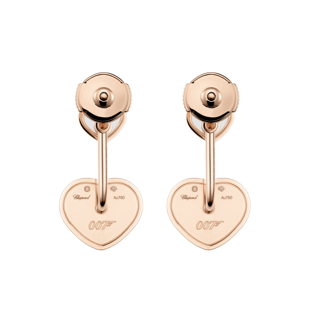 Chopard Happy Diamonds Happy Hearts oorsieraad roodgoud met diamant - 83A007-5921 - #3 Chopard Happy Diamonds Happy Hearts oorsieraad roodgoud met diamant - 83A007-5921 - #3