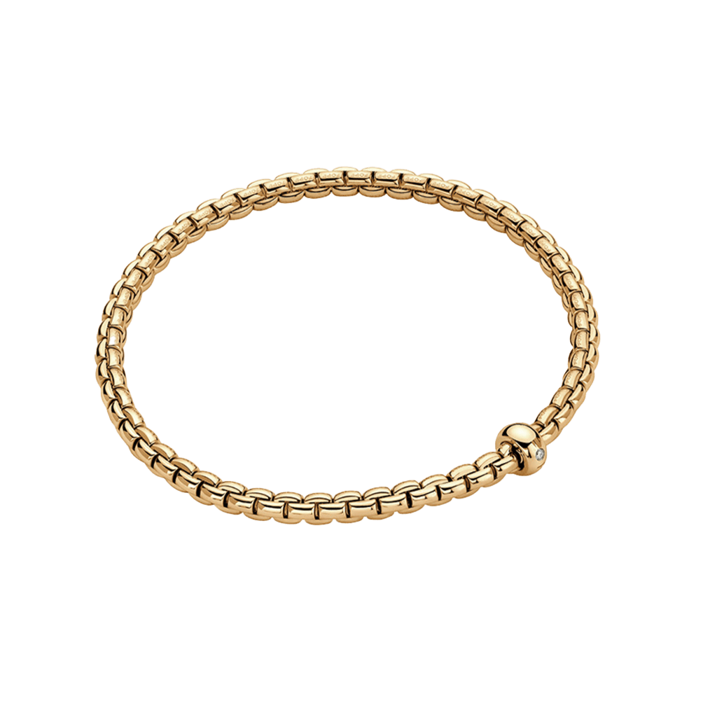 FOPE Eka armband geelgoud met diamant - 01M01BX_BB_G_XGX_00L - #1 FOPE Eka armband geelgoud met diamant - 01M01BX_BB_G_XGX_00L - #1