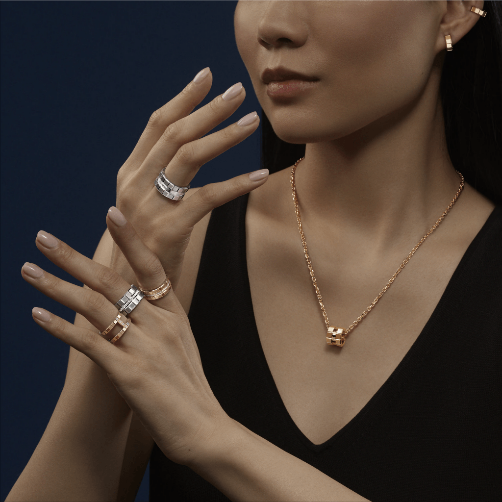 Chopard Ice Cube Mini ring roodgoud met diamant - 827006-5010 - #4 Chopard Ice Cube Mini ring roodgoud met diamant - 827006-5010 - #4
