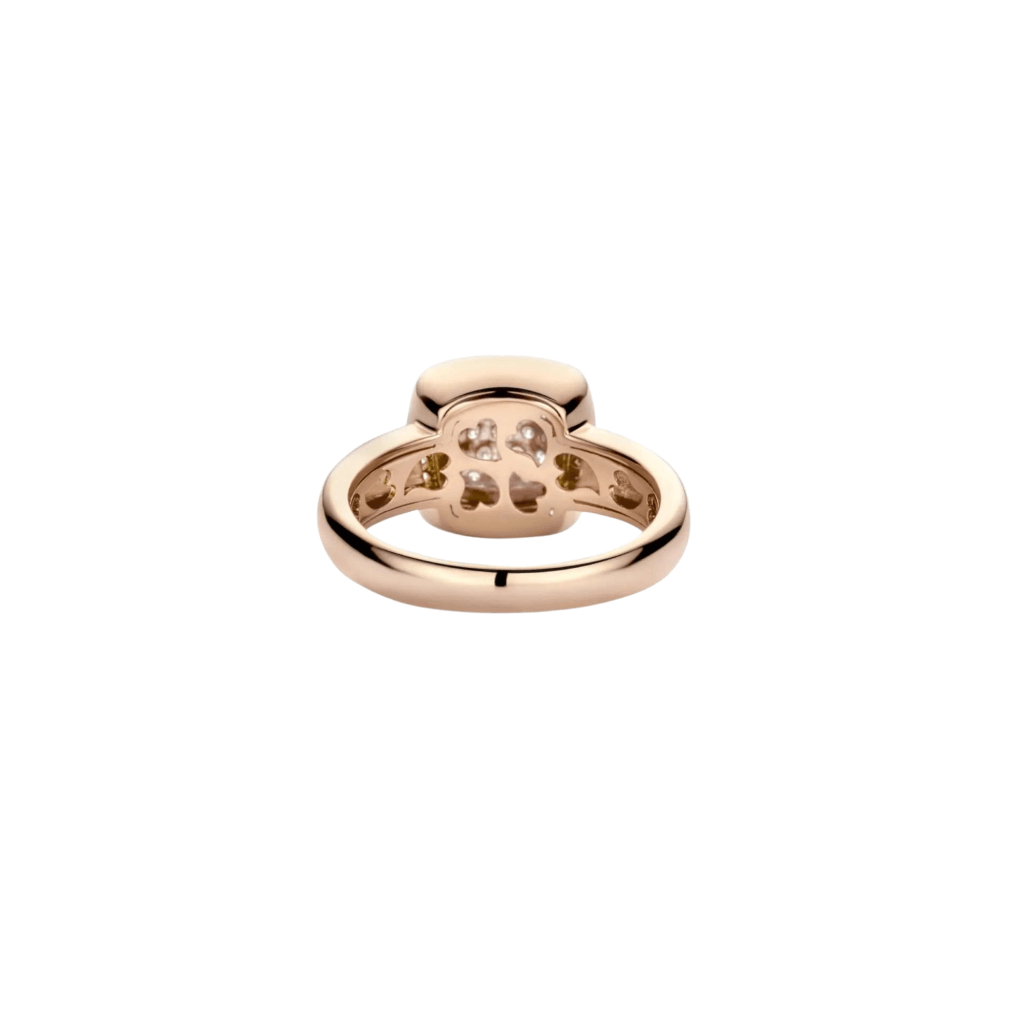 Tirisi Jewelry Milano Exclusive ring roodgoud met diamant - TR9762D(2P) - #4 Tirisi Jewelry Milano Exclusive ring roodgoud met diamant - TR9762D(2P) - #4
