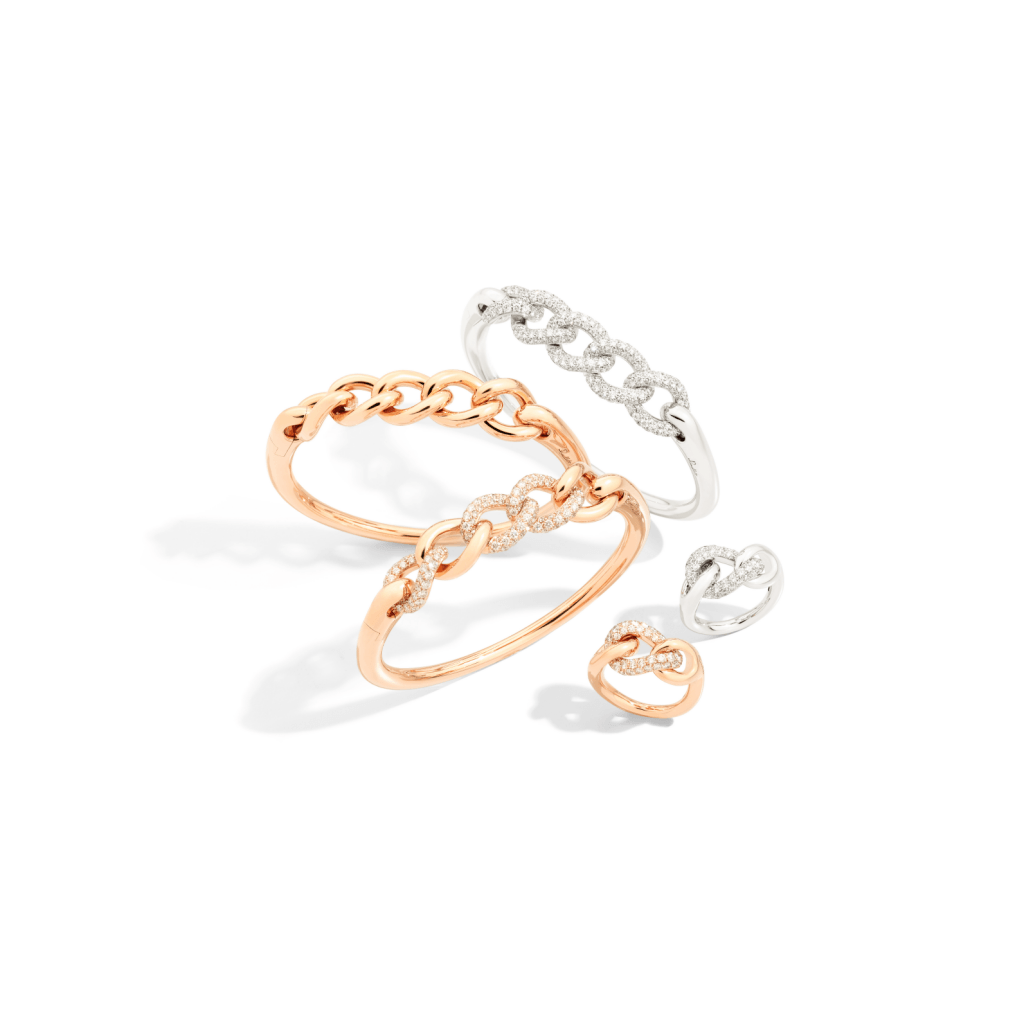 Pomellato Catene armband witgoud met diamant - PBC1012 O2WHR DB000 - #3 Pomellato Catene armband witgoud met diamant - PBC1012 O2WHR DB000 - #3