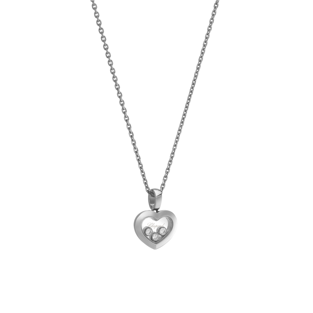 Chopard Happy Diamonds Icons Heart collier witgoud met diamant - 79A611-1001 - #4 Chopard Happy Diamonds Icons Heart collier witgoud met diamant - 79A611-1001 - #4