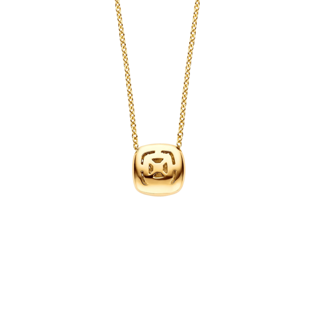 Tirisi Jewelry Amsterdam Stackables collier geelgoud met diamant - TN2092D(2T) - #4 Tirisi Jewelry Amsterdam Stackables collier geelgoud met diamant - TN2092D(2T) - #4