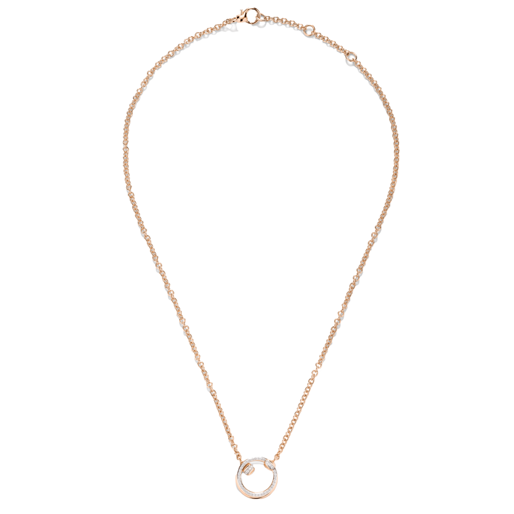 Pomellato Pomellato Together collier roodgoud met diamant - PCC4013 O7WHR DB000 - #3 Pomellato Pomellato Together collier roodgoud met diamant - PCC4013 O7WHR DB000 - #3