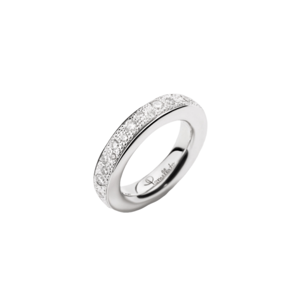Pomellato Iconica ring witgoud met diamant - PAB7120 O2WHR DB000 - #1 Pomellato Iconica ring witgoud met diamant - PAB7120 O2WHR DB000 - #1