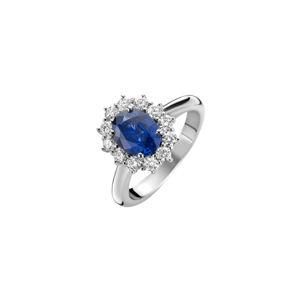 Schaap en Citroen Colours ring witgoud met diamant - #1 Schaap en Citroen Colours ring witgoud met diamant - #1