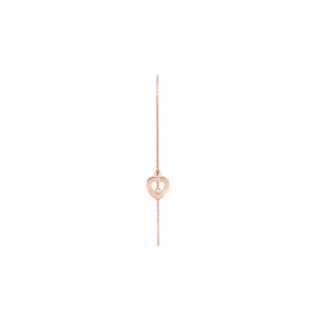 Fred Pretty Woman oorsieraad roodgoud met diamant - 8B0314-000 - #2 Fred Pretty Woman oorsieraad roodgoud met diamant - 8B0314-000 - #2