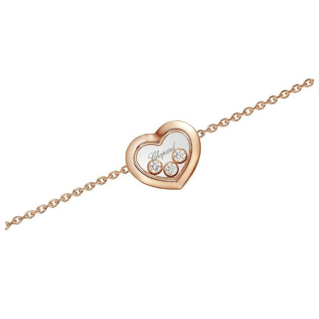 Chopard Happy Diamonds Icons Heart armband roodgoud met diamant - 85A611-5001 - #2 Chopard Happy Diamonds Icons Heart armband roodgoud met diamant - 85A611-5001 - #2