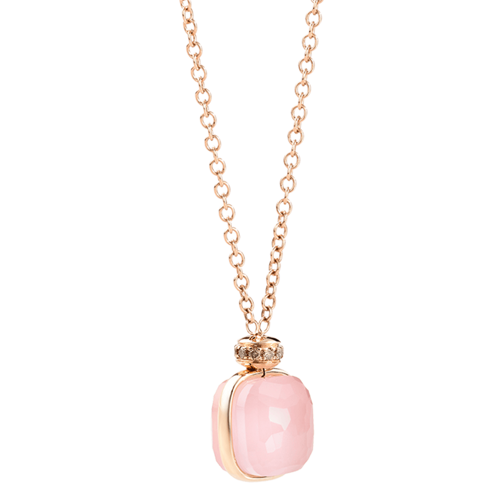 Pomellato Nudo collier roodgoud met diamant - PCC2022 O7000 BRCQR - #3 Pomellato Nudo collier roodgoud met diamant - PCC2022 O7000 BRCQR - #3