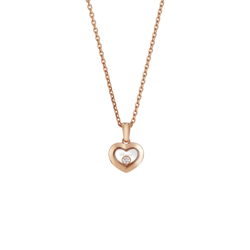 Chopard Happy Diamonds Icons Heart collier roodgoud met diamant - 79A054-5001 - #1 Chopard Happy Diamonds Icons Heart collier roodgoud met diamant - 79A054-5001 - #1
