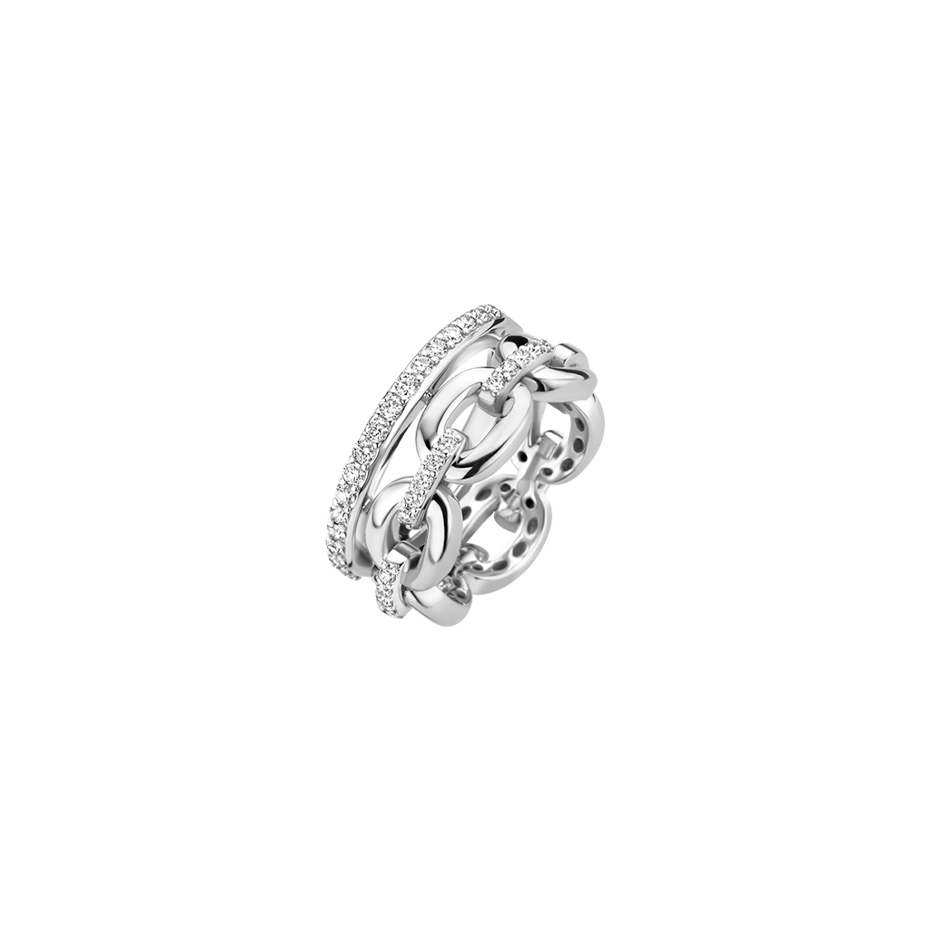 Schaap en Citroen Diamonds ring witgoud met diamant - #2 Schaap en Citroen Diamonds ring witgoud met diamant - #2