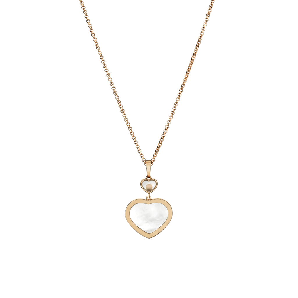 Chopard Happy Diamonds Happy Hearts collier roodgoud met diamant - 79A074-5301 - #3 Chopard Happy Diamonds Happy Hearts collier roodgoud met diamant - 79A074-5301 - #3