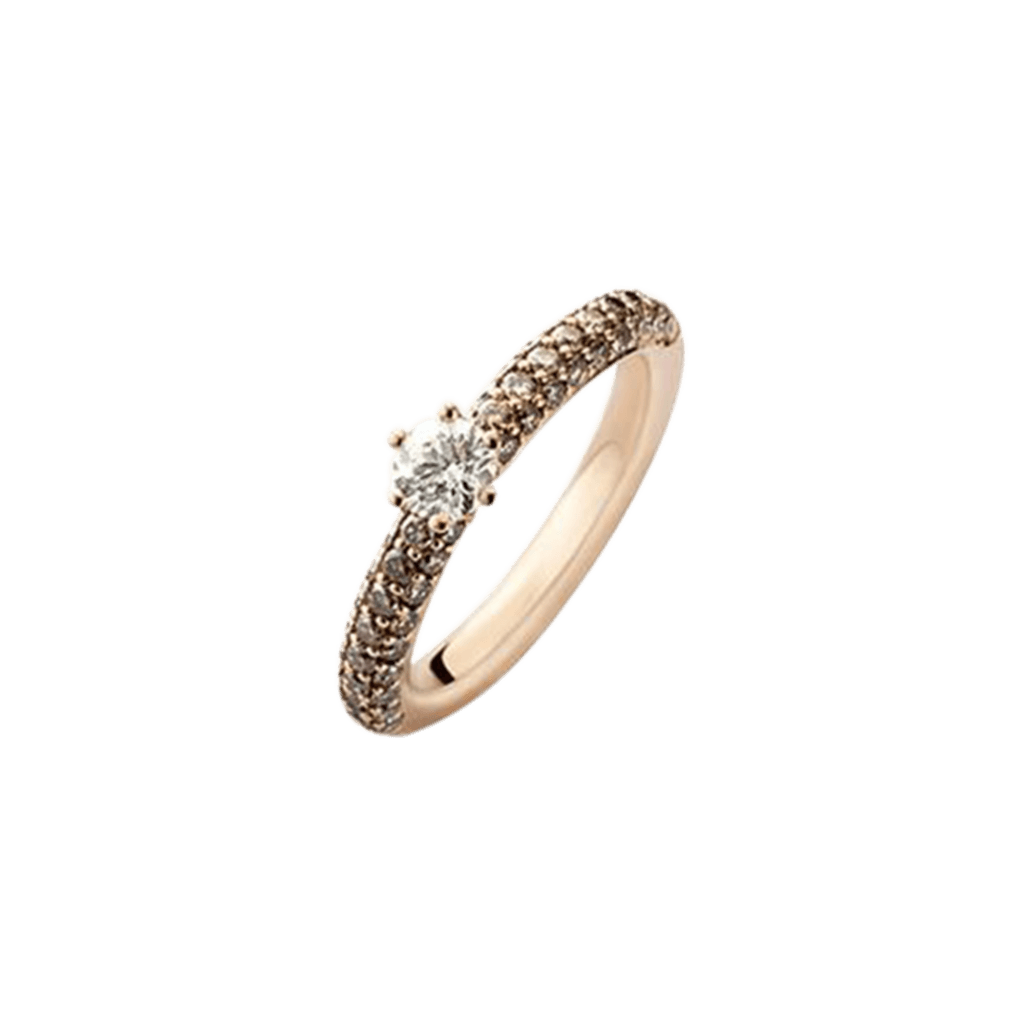 Schaap en Citroen Diamonds ring roodgoud - #1 Schaap en Citroen Diamonds ring roodgoud - #1