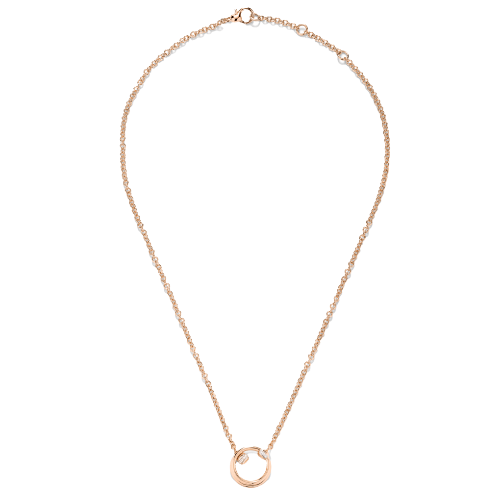 Pomellato Pomellato Together collier roodgoud met diamant - PCC4012 O7WHR DB000 - #4 Pomellato Pomellato Together collier roodgoud met diamant - PCC4012 O7WHR DB000 - #4