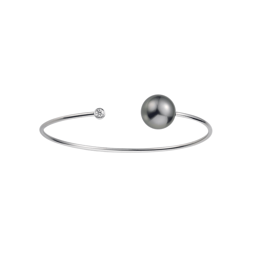 Yana Nesper Open Mind armband witgoud met diamant - OM15 - #1 Yana Nesper Open Mind armband witgoud met diamant - OM15 - #1