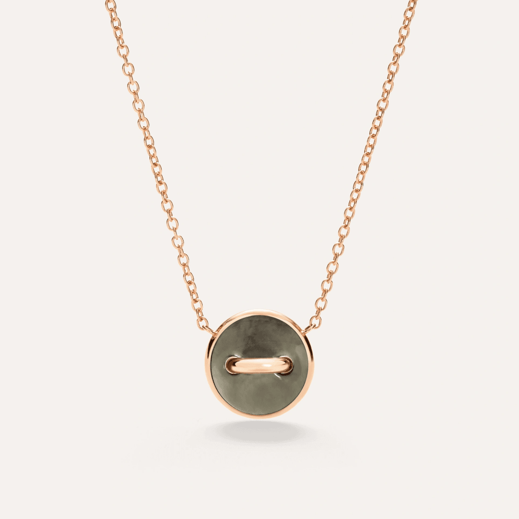 Pomellato Pom Pom Dot collier roodgoud met diamant - PCC4030 O7WHR DB0MP - #3 Pomellato Pom Pom Dot collier roodgoud met diamant - PCC4030 O7WHR DB0MP - #3