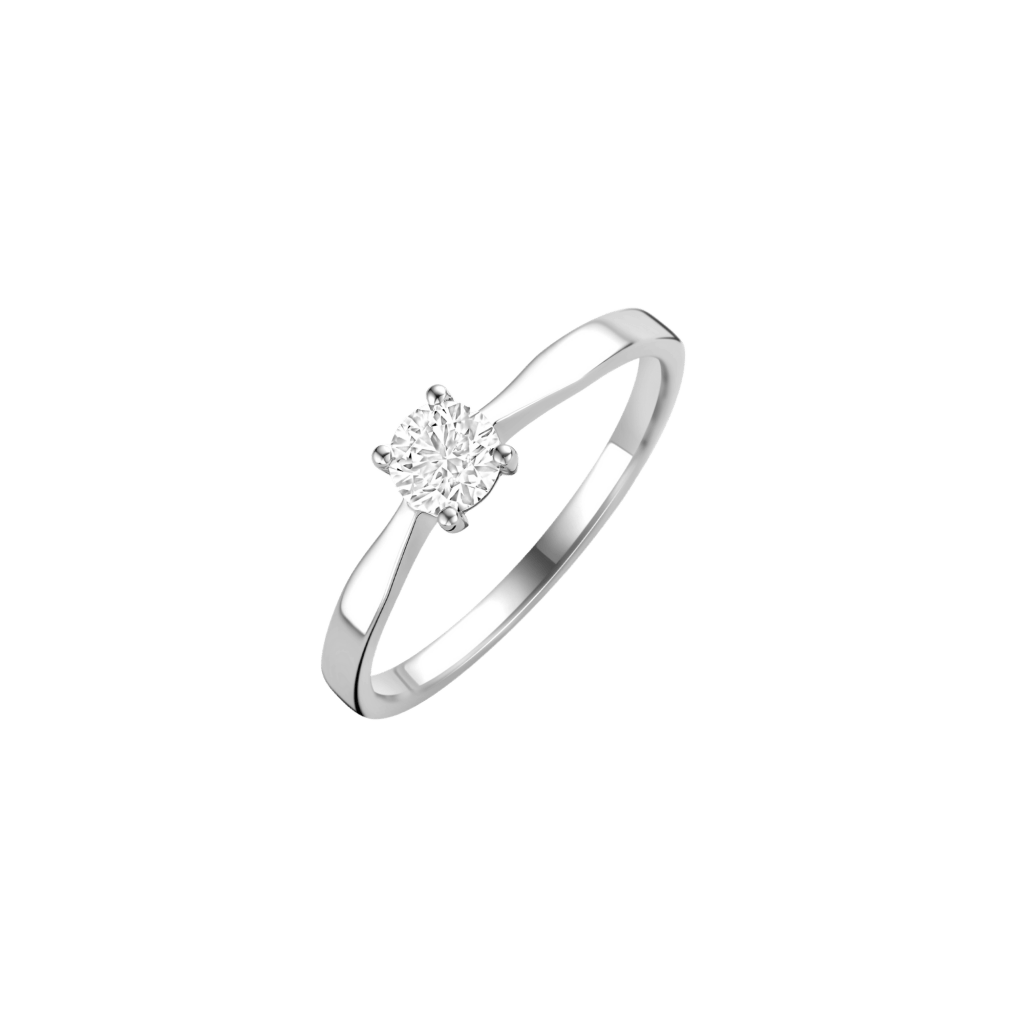 Schaap en Citroen Diamonds Sc 1888 ring platina met diamant - #1 Schaap en Citroen Diamonds Sc 1888 ring platina met diamant - #1