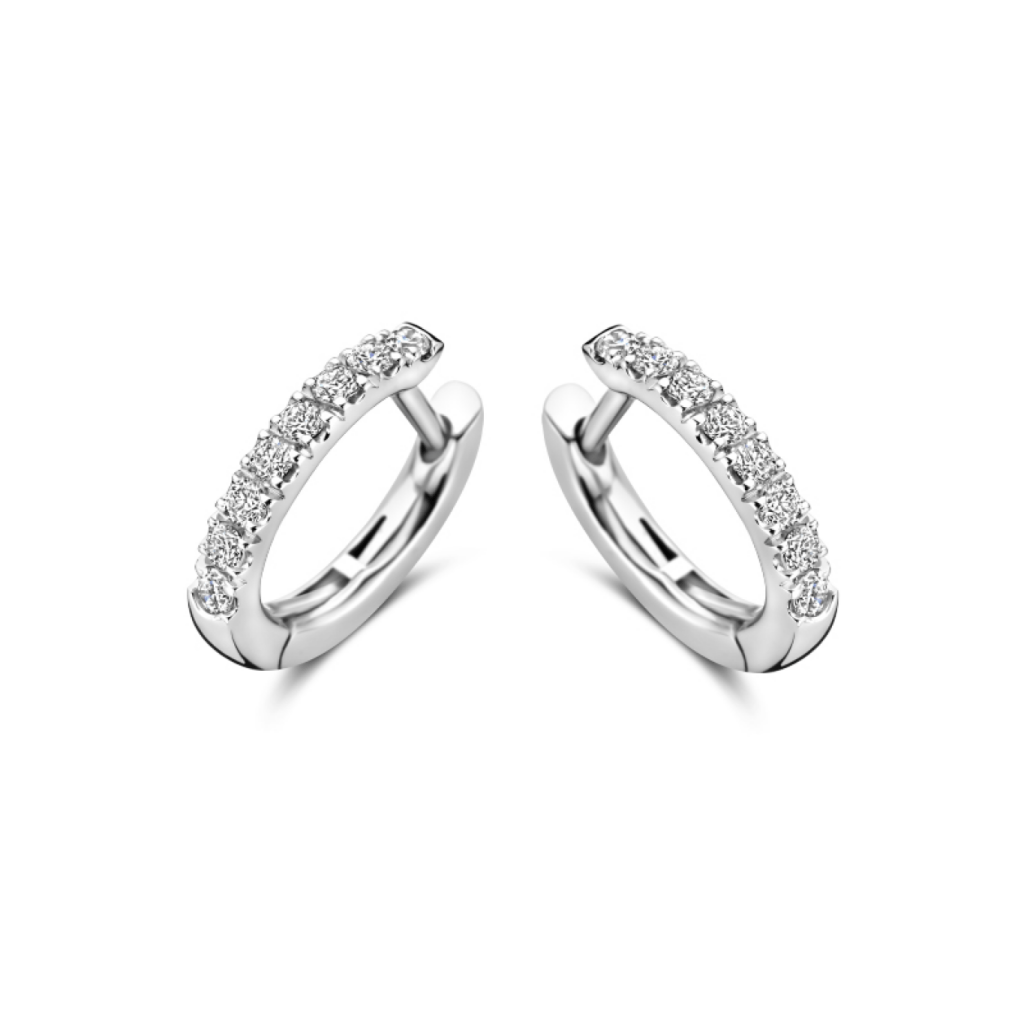 Schaap en Citroen Diamonds oorsieraad witgoud met diamant - #1 Schaap en Citroen Diamonds oorsieraad witgoud met diamant - #1