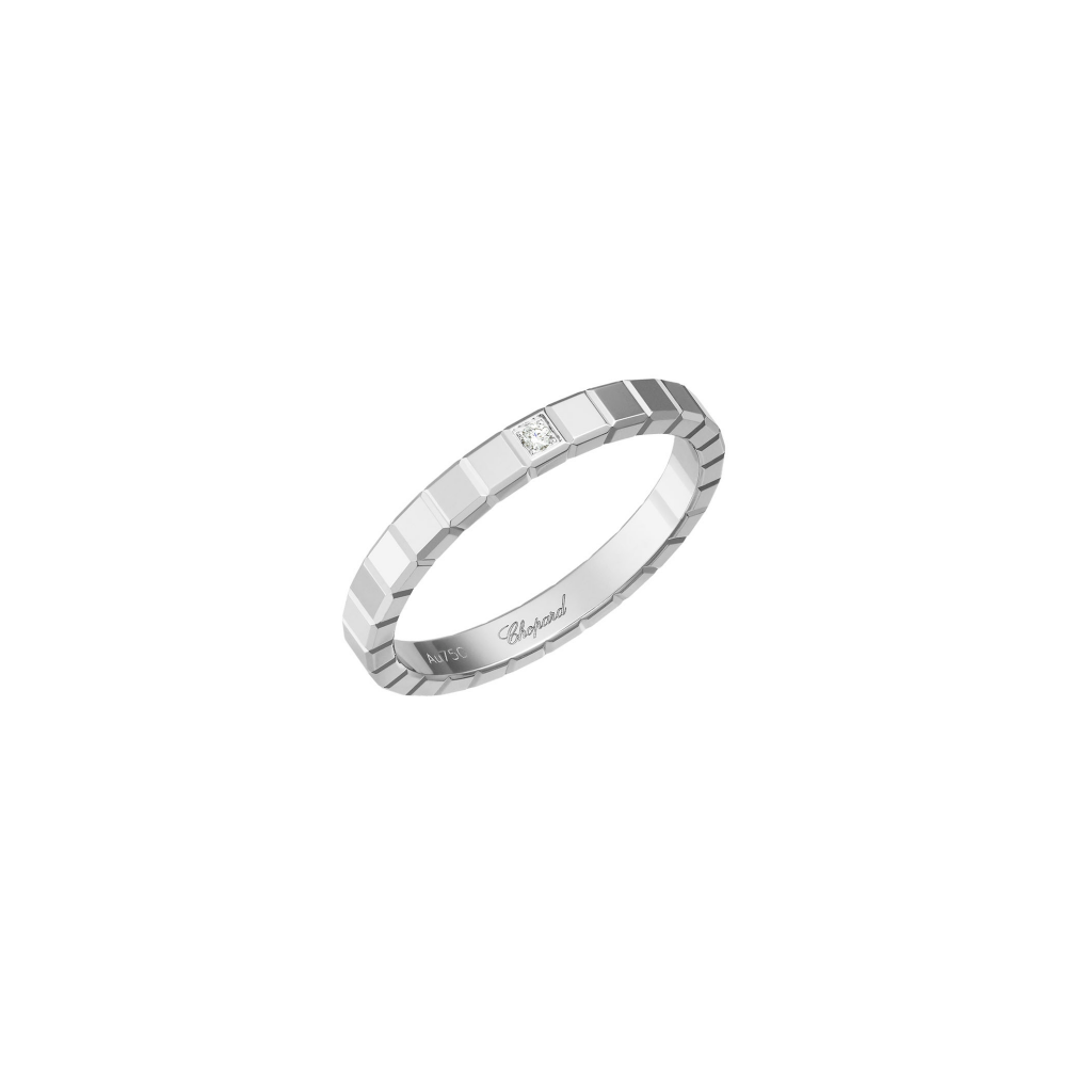 Chopard Ice Cube Mini ring witgoud met diamant - 827702-1230 - #1 Chopard Ice Cube Mini ring witgoud met diamant - 827702-1230 - #1