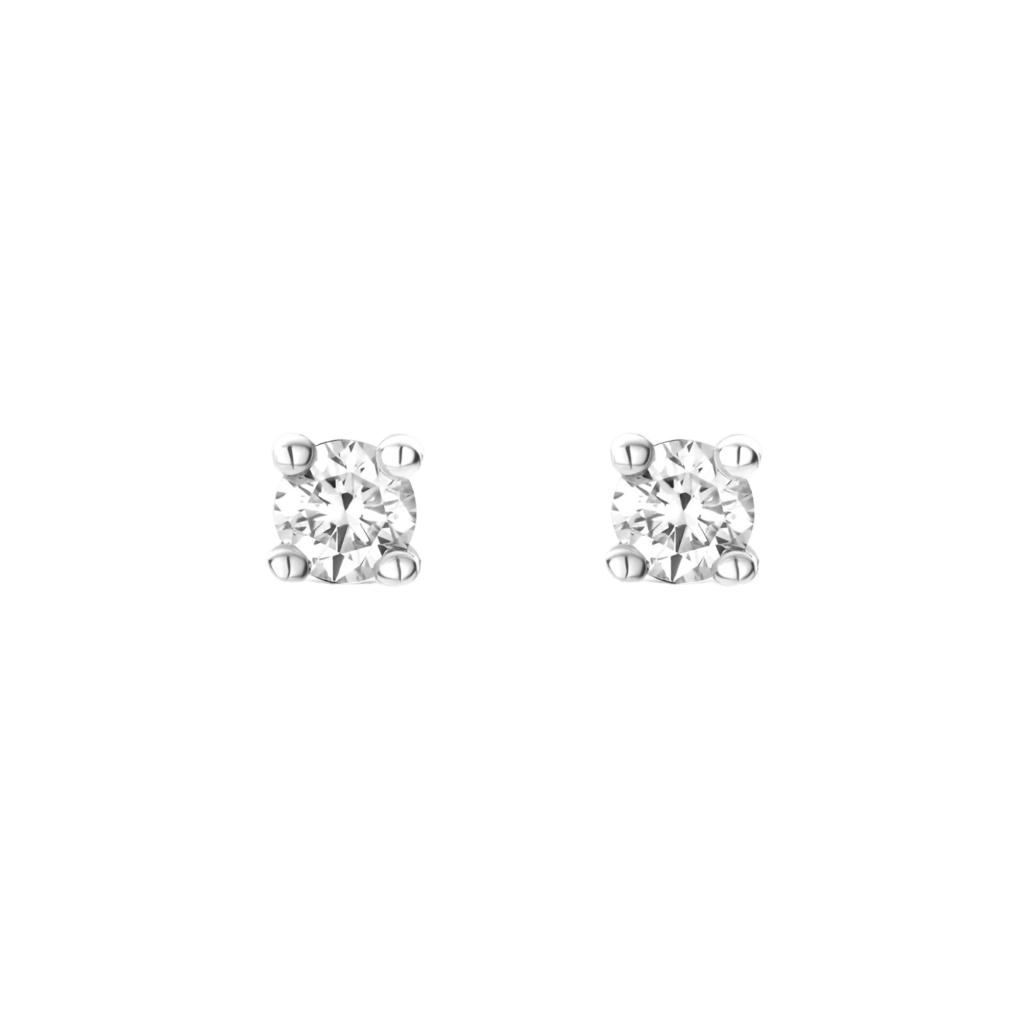 Schaap en Citroen Diamonds oorsieraad witgoud met diamant - #1 Schaap en Citroen Diamonds oorsieraad witgoud met diamant - #1