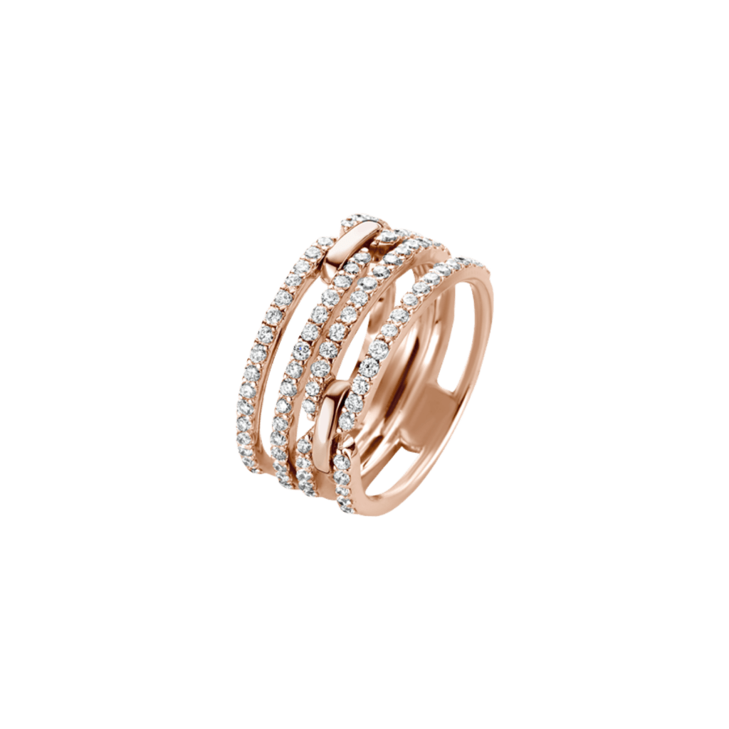 Schaap en Citroen Diamonds ring roodgoud met diamant - #1 Schaap en Citroen Diamonds ring roodgoud met diamant - #1