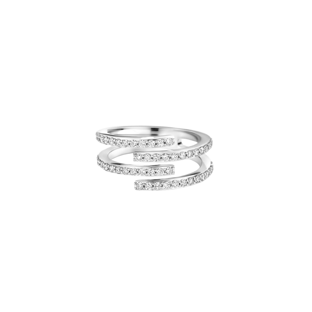 Schaap en Citroen Diamonds ring witgoud met diamant - #2 Schaap en Citroen Diamonds ring witgoud met diamant - #2