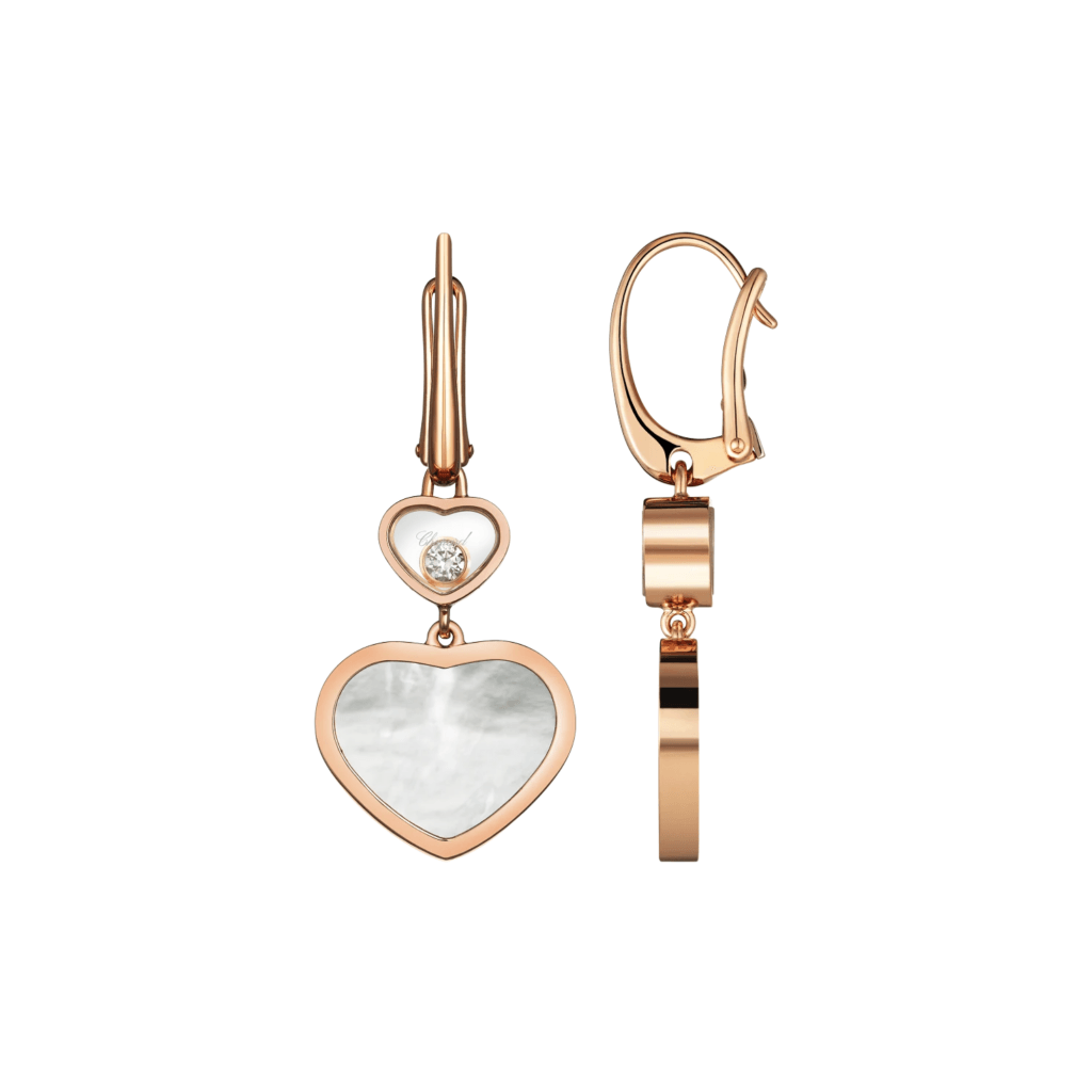 Chopard Happy Diamonds Happy Hearts oorsieraad roodgoud met diamant - 837482-5310 - #3 Chopard Happy Diamonds Happy Hearts oorsieraad roodgoud met diamant - 837482-5310 - #3