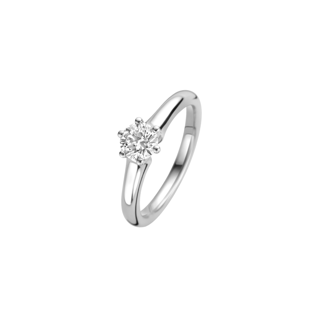 Schaap en Citroen Diamonds ring witgoud met diamant - #1 Schaap en Citroen Diamonds ring witgoud met diamant - #1