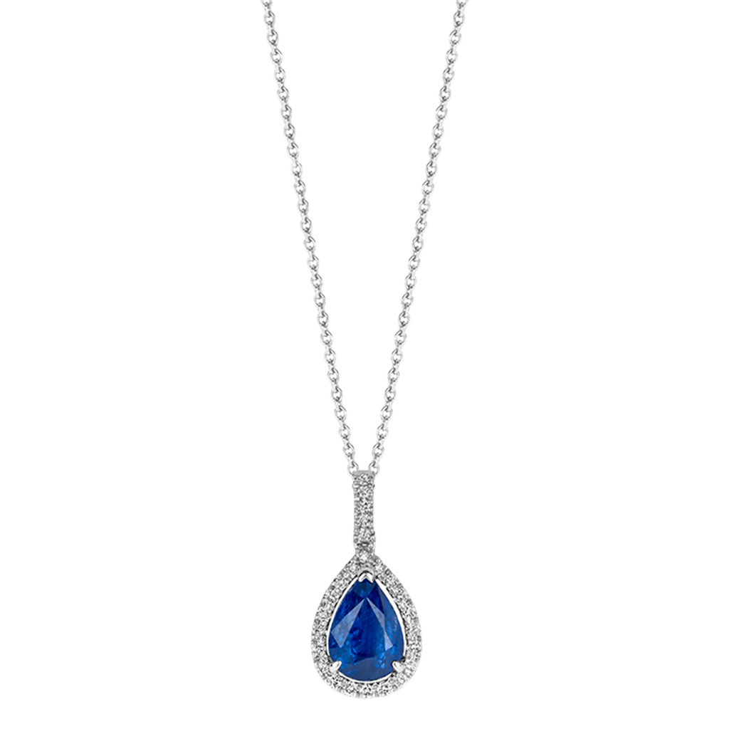 Schaap en Citroen Colours collier witgoud met diamant - #2 Schaap en Citroen Colours collier witgoud met diamant - #2