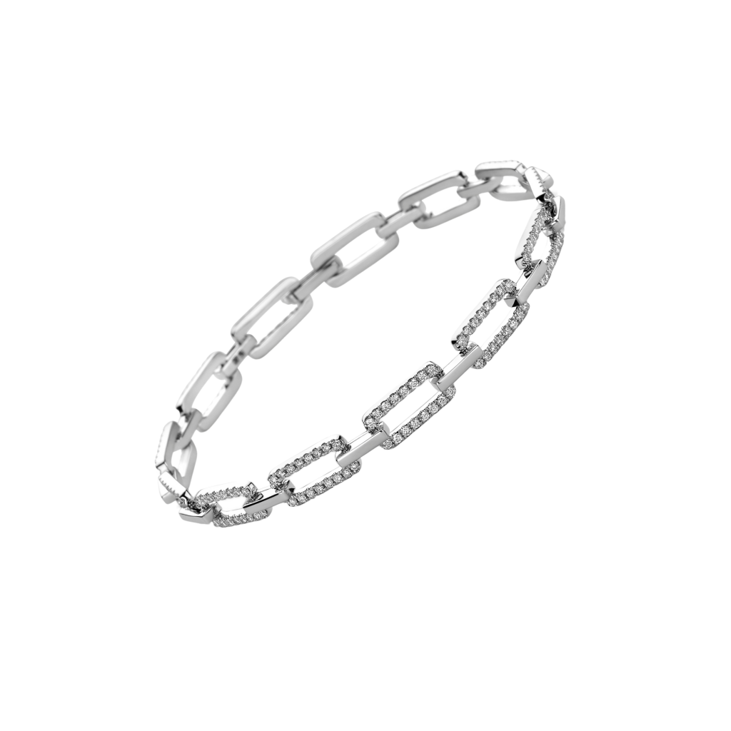 Schaap en Citroen Diamonds armband witgoud met diamant - #2 Schaap en Citroen Diamonds armband witgoud met diamant - #2