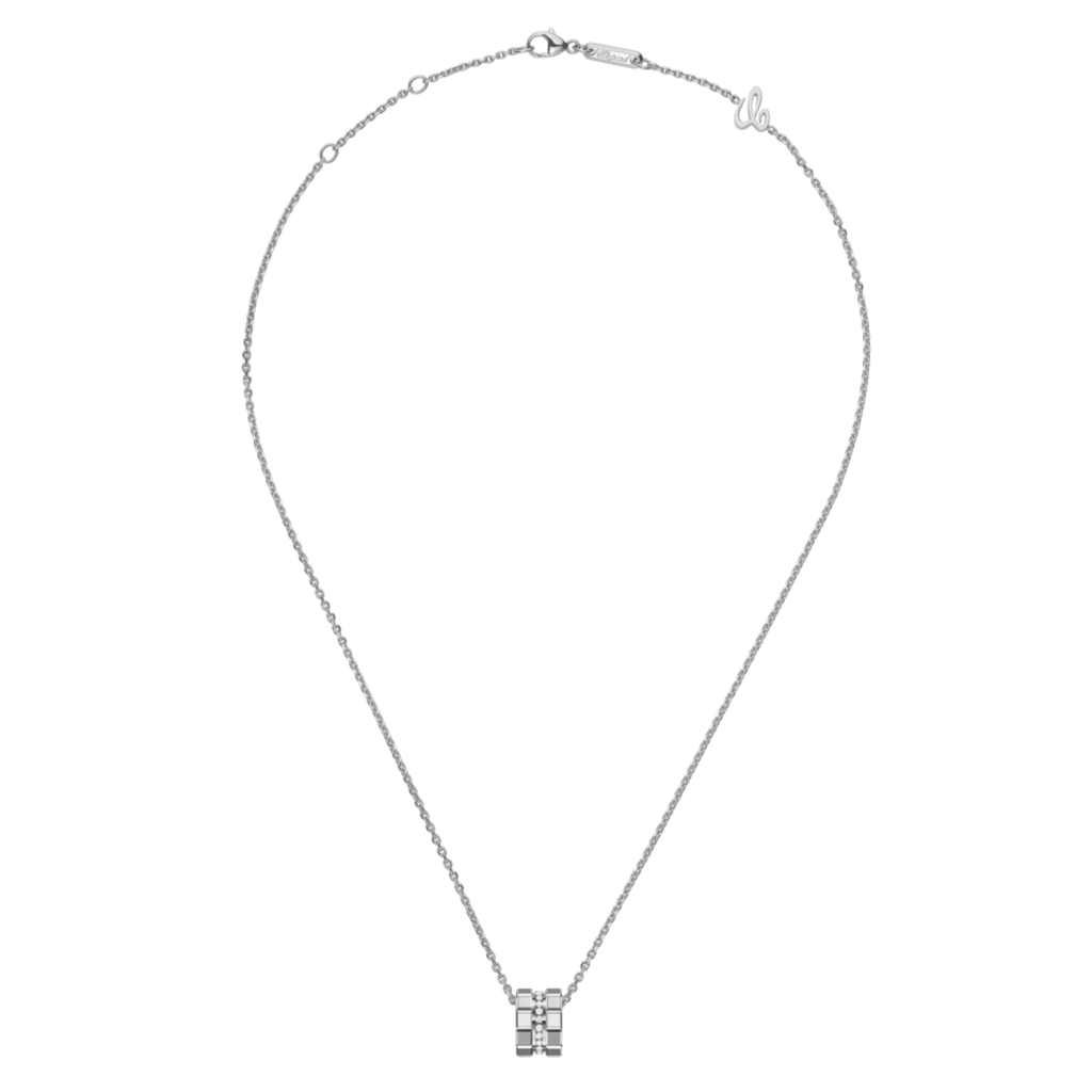 Chopard Ice Cube Mini collier witgoud met diamant - 797005-1003 - #2 Chopard Ice Cube Mini collier witgoud met diamant - 797005-1003 - #2