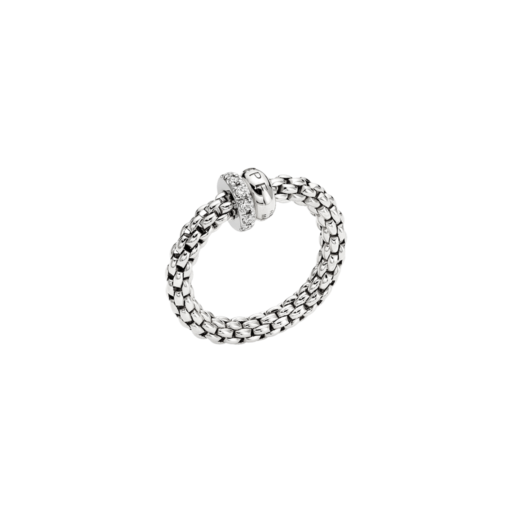 FOPE Solo ring witgoud - 62408AX_PB_B_BBX_00M - #4 FOPE Solo ring witgoud - 62408AX_PB_B_BBX_00M - #4