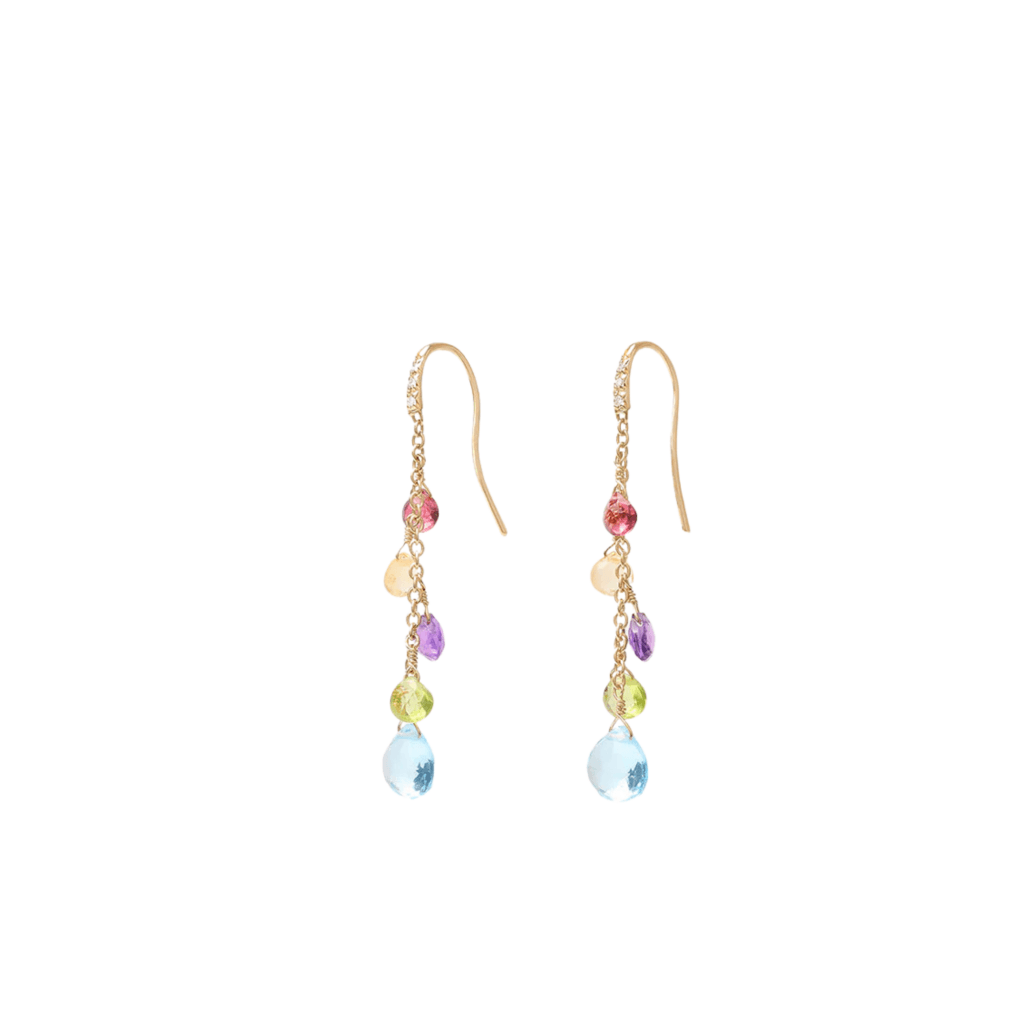 Marco Bicego Paradise oorsieraad geelgoud met diamant - OB1743-AB-MIX01T - #2 Marco Bicego Paradise oorsieraad geelgoud met diamant - OB1743-AB-MIX01T - #2