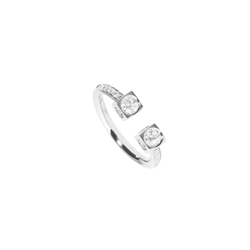 dinh van Le Cube Diamant ring witgoud - 208812 - #1 dinh van Le Cube Diamant ring witgoud - 208812 - #1