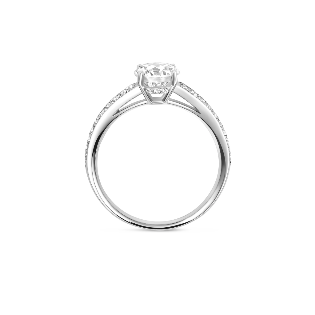 Schaap en Citroen Diamonds ring witgoud met diamant - #4 Schaap en Citroen Diamonds ring witgoud met diamant - #4