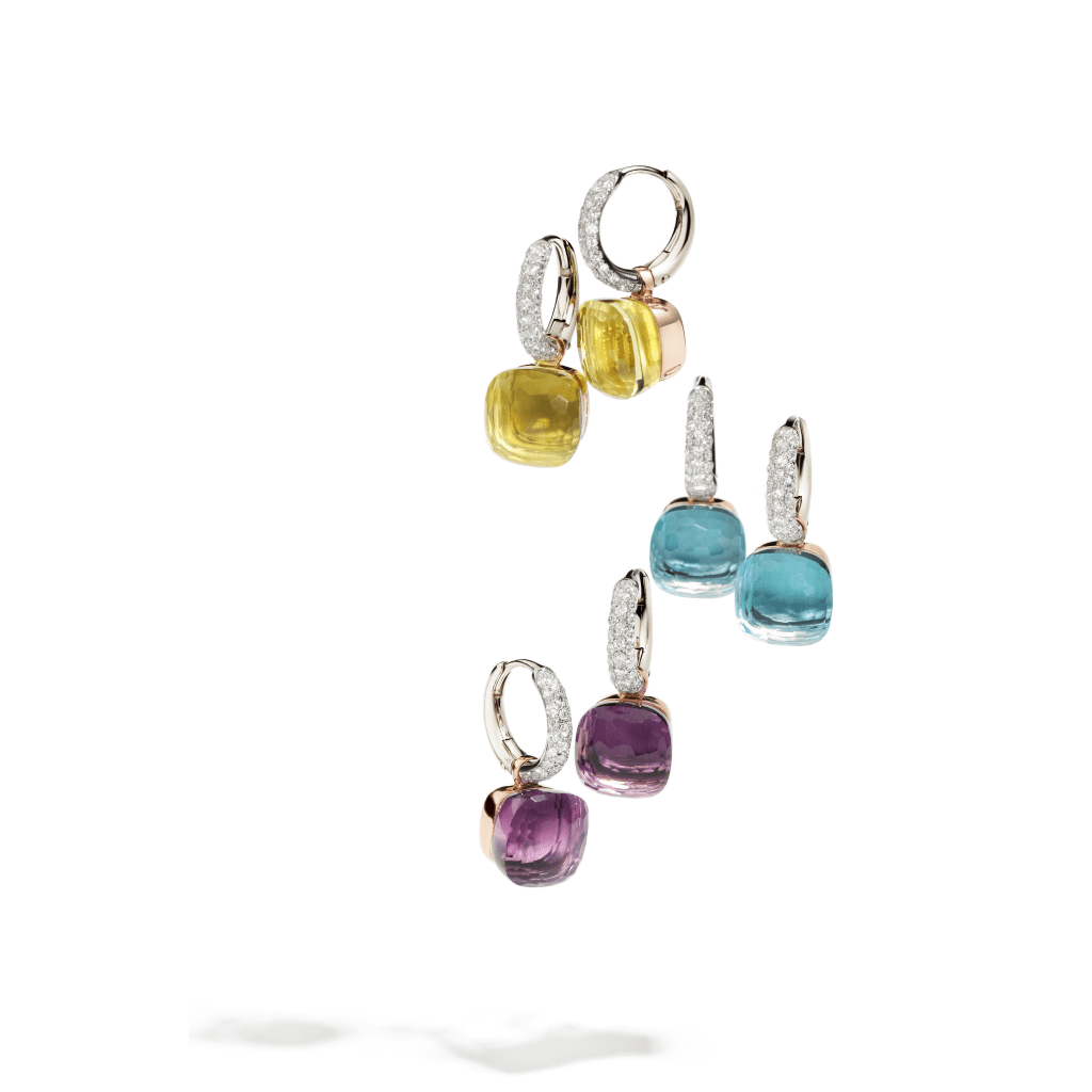Pomellato Nudo Diamonds oorsieraad roodgoud met diamant - POB4010 O6000 DB0OI - #4 Pomellato Nudo Diamonds oorsieraad roodgoud met diamant - POB4010 O6000 DB0OI - #4