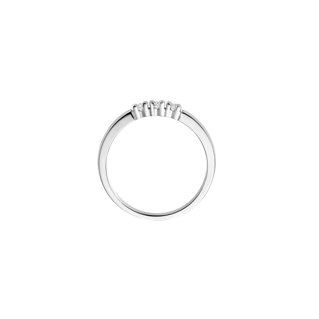 Schaap en Citroen Diamonds ring witgoud met diamant - #4 Schaap en Citroen Diamonds ring witgoud met diamant - #4