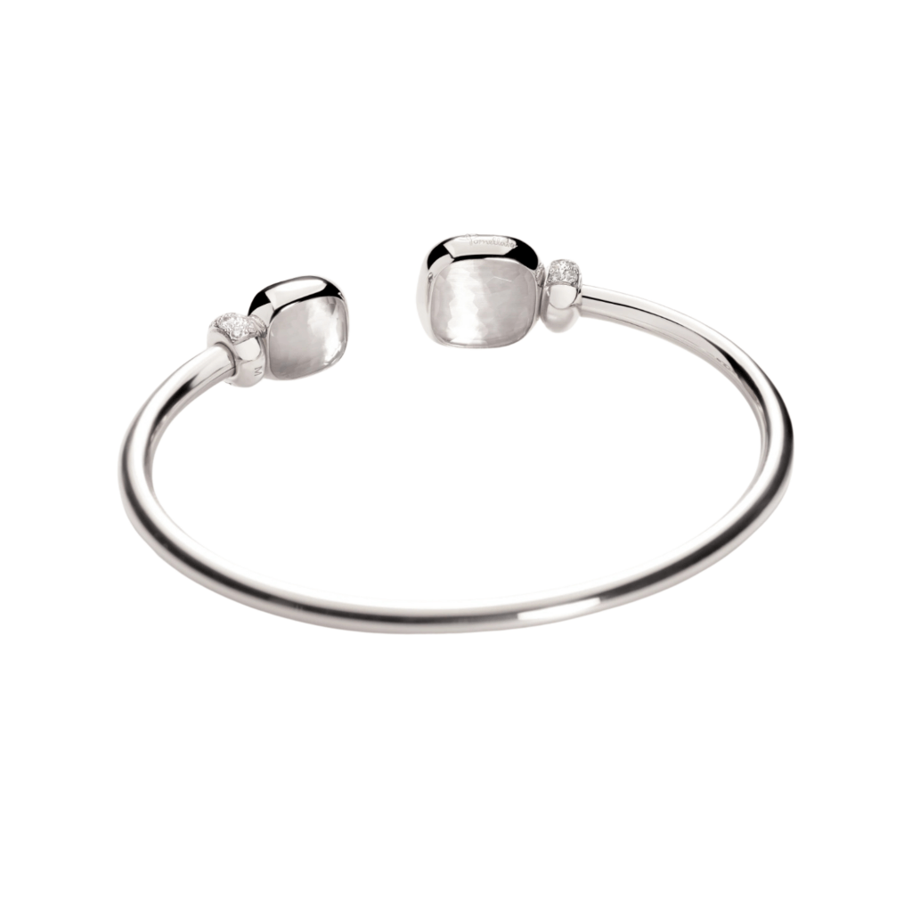 Pomellato Nudo Classic And Petit armband witgoud met diamant - PBC2027 O2WHR DB0TB - #5 Pomellato Nudo Classic And Petit armband witgoud met diamant - PBC2027 O2WHR DB0TB - #5