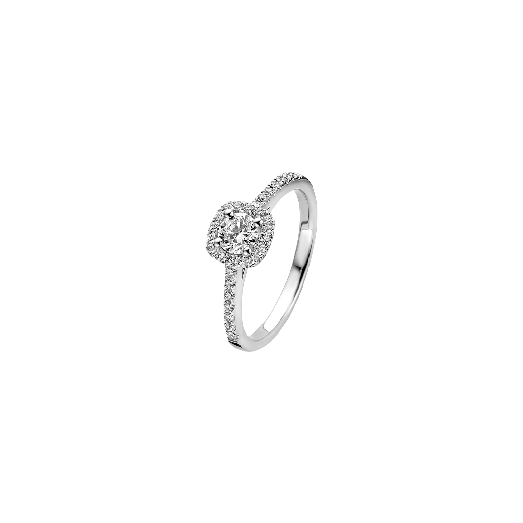 Schaap en Citroen Diamonds ring witgoud met diamant - #3 Schaap en Citroen Diamonds ring witgoud met diamant - #3