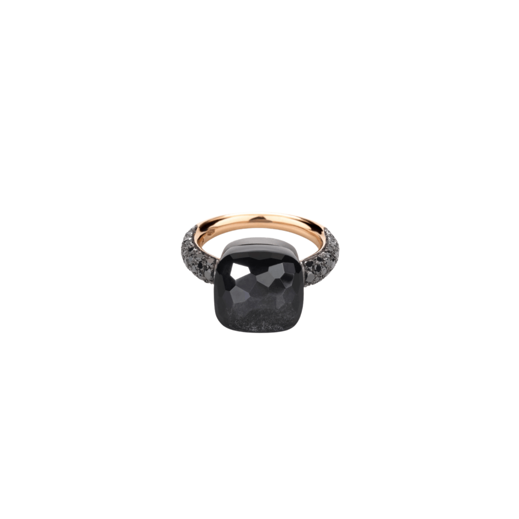 Pomellato Nudo Maxi ring roodgoud met diamant - PAB4011 OT000 DBKOS - #4 Pomellato Nudo Maxi ring roodgoud met diamant - PAB4011 OT000 DBKOS - #4