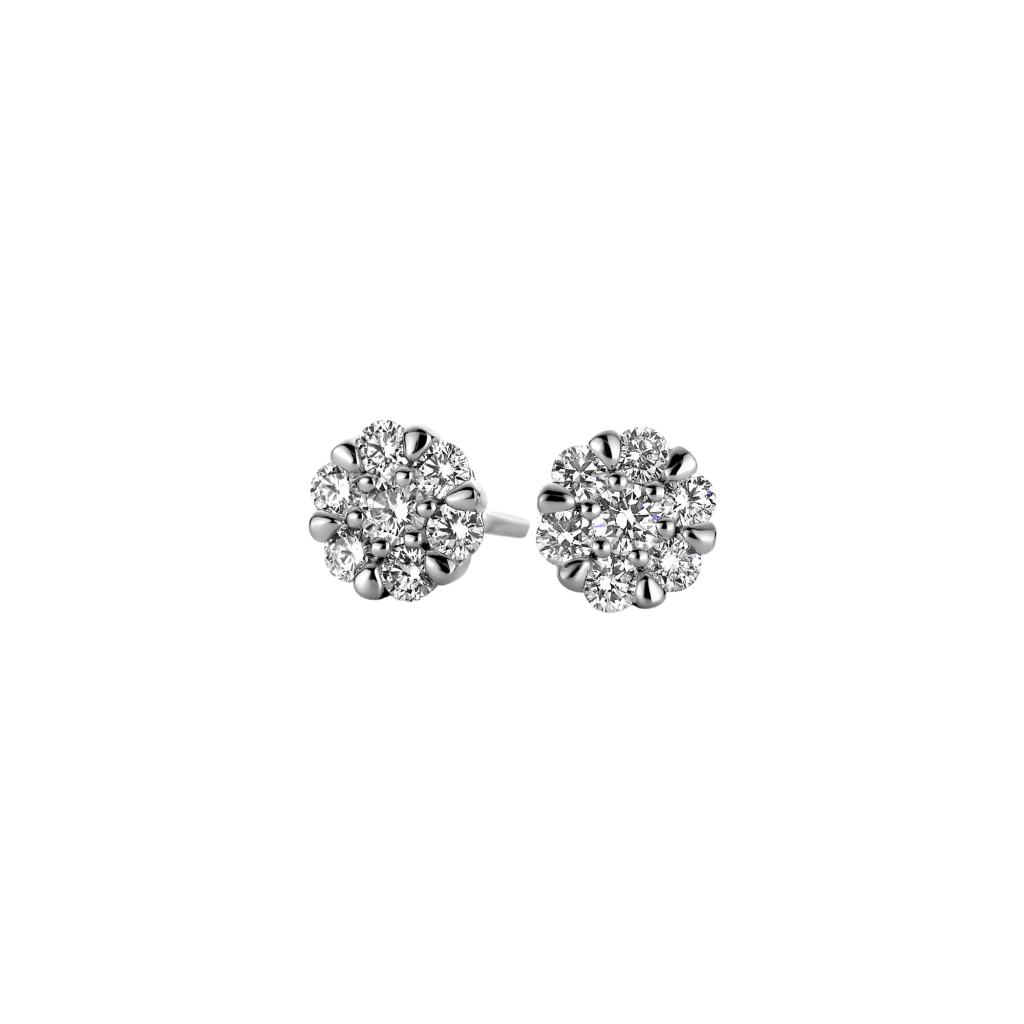 Schaap en Citroen Diamonds oorsieraad witgoud met diamant - #1 Schaap en Citroen Diamonds oorsieraad witgoud met diamant - #1