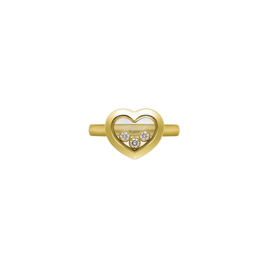 Chopard Happy Diamonds Icons Heart ring geelgoud met diamant - 82A611-0110 - #2 Chopard Happy Diamonds Icons Heart ring geelgoud met diamant - 82A611-0110 - #2