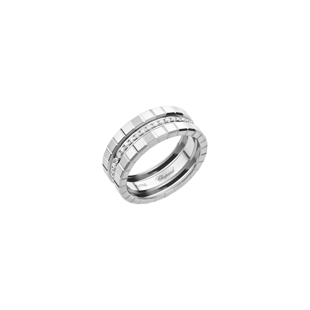 Chopard Ice Cube Mini ring witgoud met diamant - 827005-1042 - #1 Chopard Ice Cube Mini ring witgoud met diamant - 827005-1042 - #1