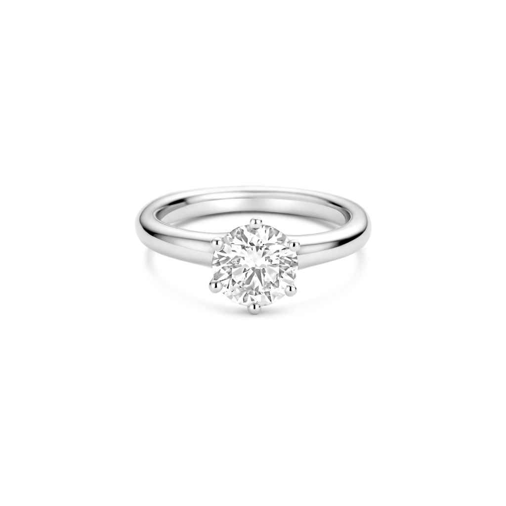 Schaap en Citroen Diamonds ring witgoud met diamant - #5 Schaap en Citroen Diamonds ring witgoud met diamant - #5