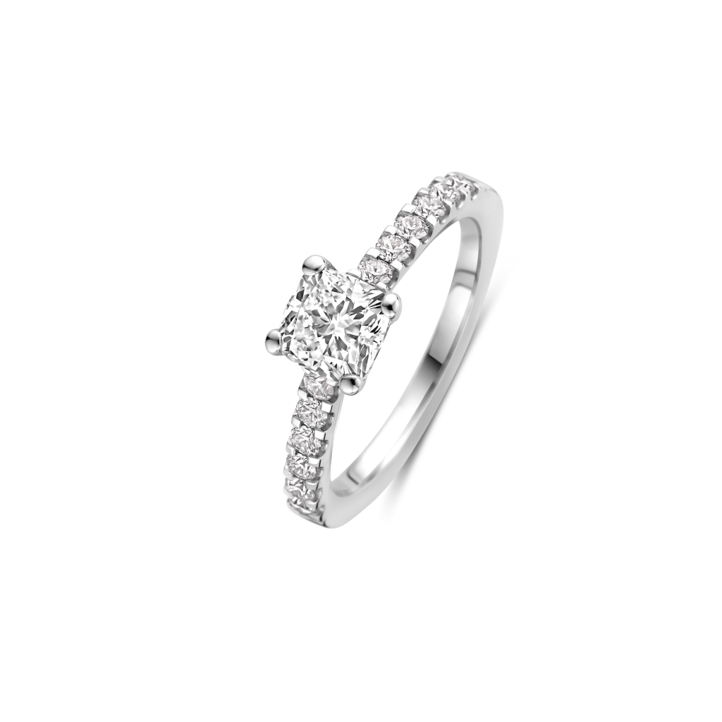 Schaap en Citroen Diamonds ring witgoud met diamant - #2 Schaap en Citroen Diamonds ring witgoud met diamant - #2
