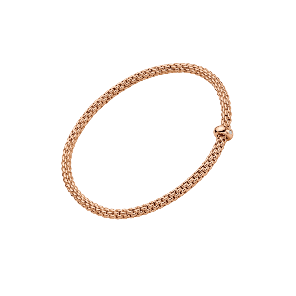 FOPE Prima armband roodgoud met diamant - 01M08BX_BB_R_XRX_00M - #3 FOPE Prima armband roodgoud met diamant - 01M08BX_BB_R_XRX_00M - #3